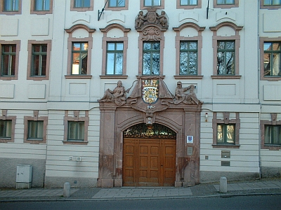 Altenburg, Wappentafel mit d&auml;nischem Elefantenorden
