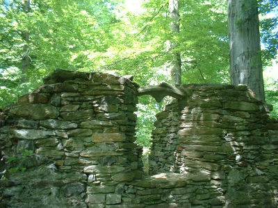 Altzella, Ruine im Klosterpark
